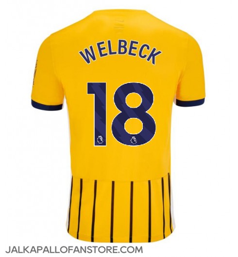 Brighton Danny Welbeck #18 Kolmaspaita 2025-26 Lyhythihainen Brighton Danny Welbeck #18 Kolmaspaita 2025-26 Lyhythihainen